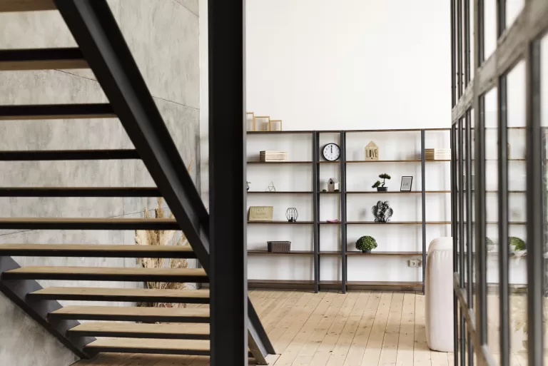 minimalist-modern-book-shelf-stairs